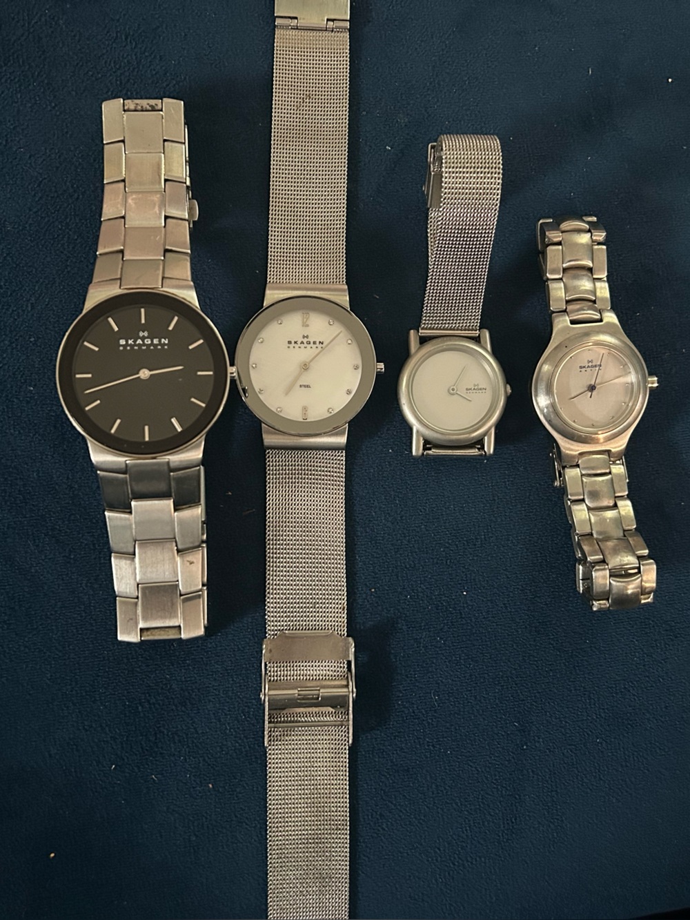 Lot of 4 Skagen Denmark
Watches